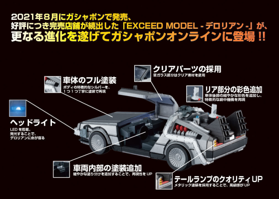 EXCEED MODEL 回到未来系列 -德罗宁- 豪华版