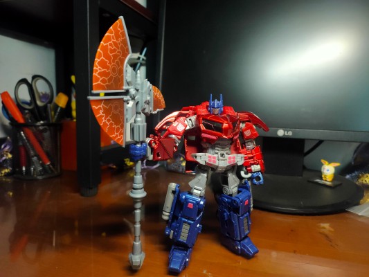 变形金刚 ユナイテッド UN01 オプティマスプライム サイバ特朗モード