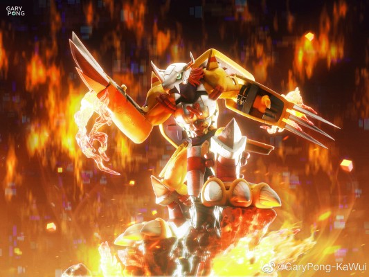 BNF匠 数码宝贝：八神太一 与 战斗暴龙兽