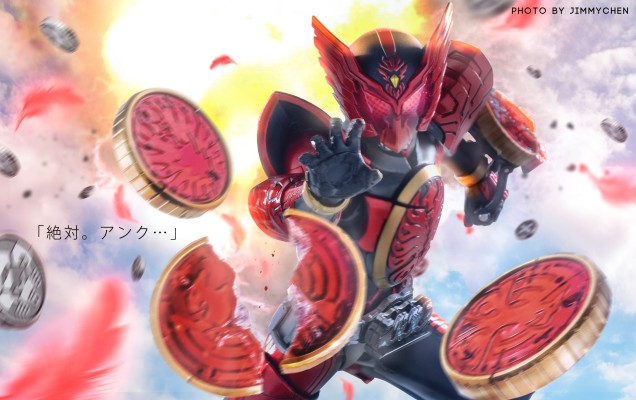 S.H.Figuarts(真骨雕制法)  假面骑士欧兹 假面骑士欧兹 鹰雀鹫联组