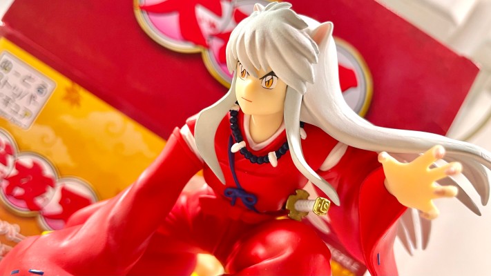 压泡面手办 战国御伽草子 犬夜叉 杀生丸