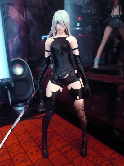 PlayArts改 尼尔：自动人形 寄叶A型二号