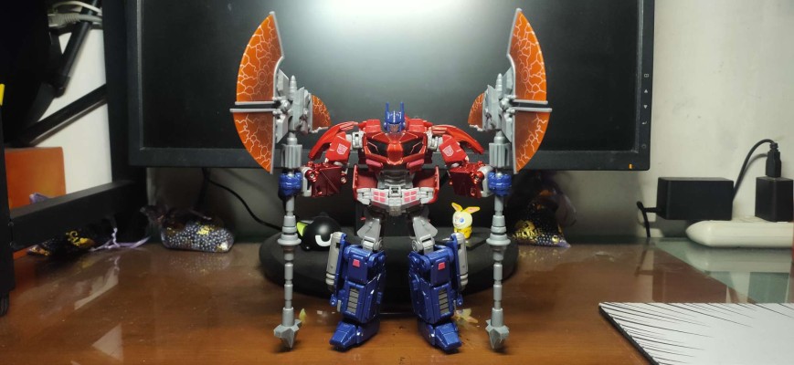 变形金刚 ユナイテッド UN01 オプティマスプライム サイバ特朗モード