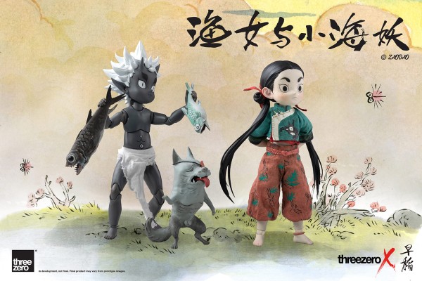 ThreeZero × 早稻 渔女 与 小海妖