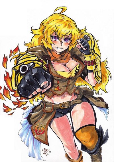 粘土人#1590 RWBY 阳小龙