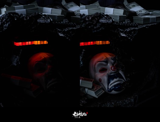 PBDC-08 黑暗骑士 小丑 半身雕像