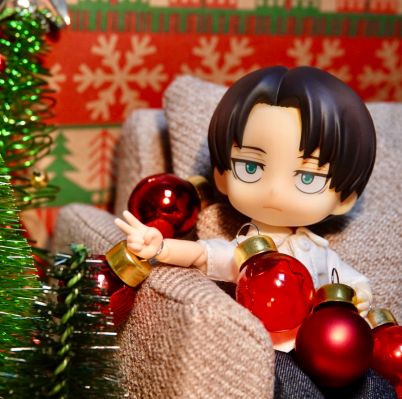 粘土人#390 进击的巨人 利维尔