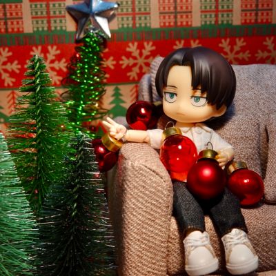 粘土人#390 进击的巨人 利维尔