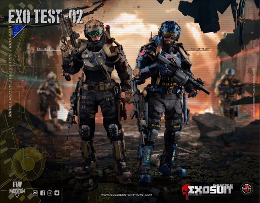 SS125 单兵外骨骼装甲服“原型机-02”