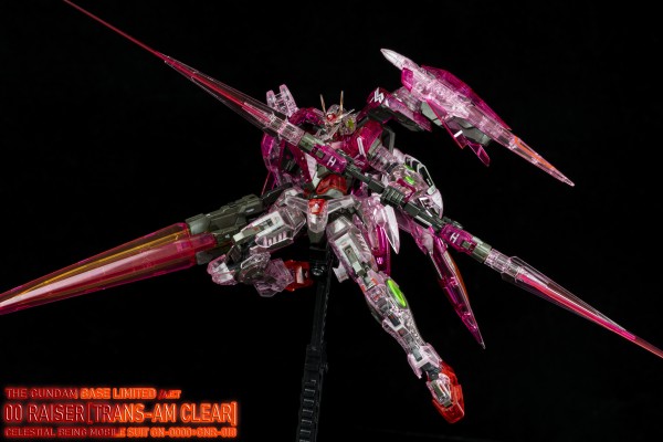 RG 机动战士高达00  GN-0000 + GNR-010 00强化模组 Transam GUNPLA EXPO 2020透明版