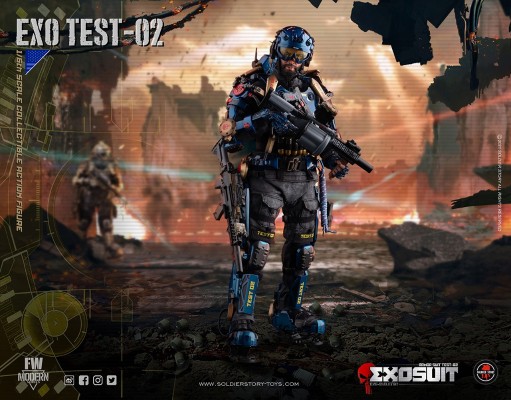 SS125 单兵外骨骼装甲服“原型机-02”