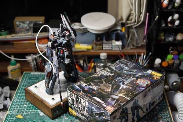 MG 	机动战士高达0080 口袋里的战争 1/100 RGMｰ79SP 狙击型吉姆II