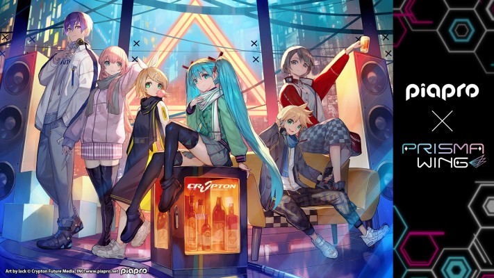 PRISMA WING piapro角色 初音未来 原画师：lack