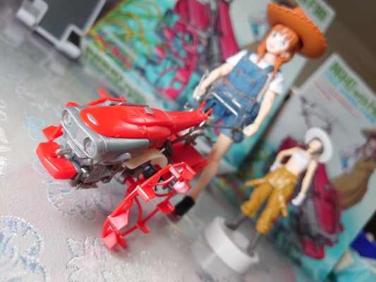 MF-28 Inaho with Honda耕运机 F90 水田车轮ver.