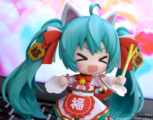 粘土人#1777 初音未来 招财未来