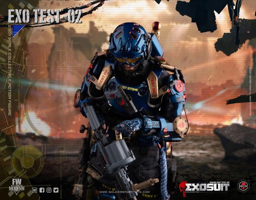 SS125 单兵外骨骼装甲服“原型机-02”