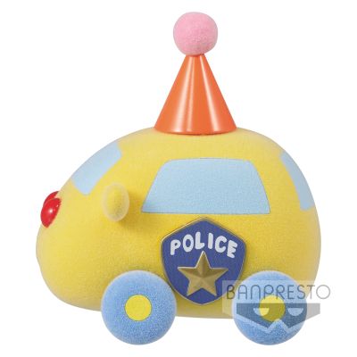 软萌 天竺鼠车车 ～西罗摩与巡警车车～ B款 巡警车车