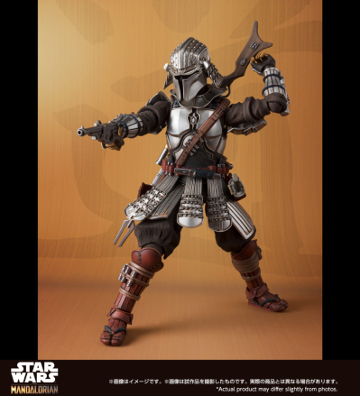 名将MOVIE REALIZATION 曼达洛浪人(贝斯卡装甲)+古古