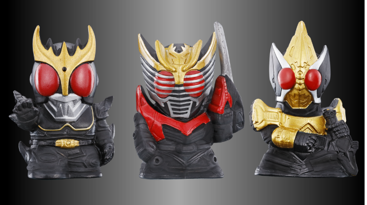 假面骑士指头公仔 最强形态集结