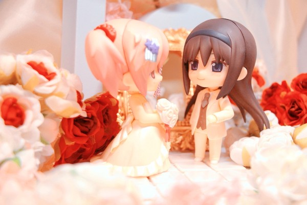 粘土人 #332 魔法少女小圆 鹿目圆香 舞妓Ver.