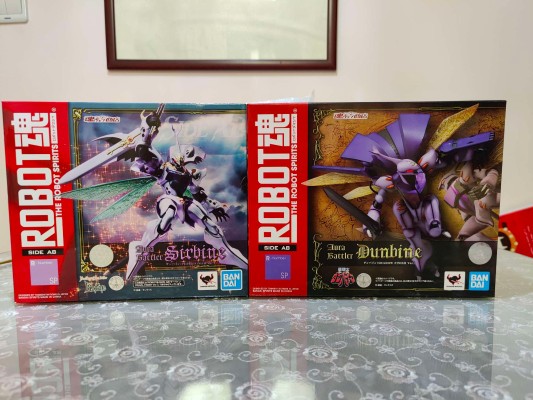 ROBOT魂＜SIDE AB＞圣战士丹拜因 萨拜因 珍珠色涂装版