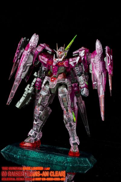RG 机动战士高达00  GN-0000 + GNR-010 00强化模组 Transam GUNPLA EXPO 2020透明版