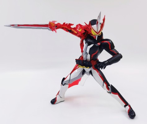 一番赏 S.H.Figuarts  假面骑士 A奖  假面骑士圣刃 勇气之龙 透明红