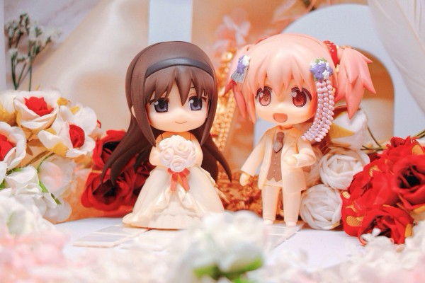 粘土人 #332 魔法少女小圆 鹿目圆香 舞妓Ver.