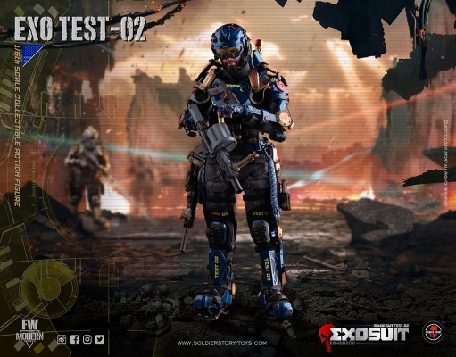 SS125 单兵外骨骼装甲服“原型机-02”