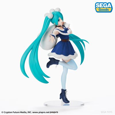 超级景品 初音未来 蓝色圣诞服装2020