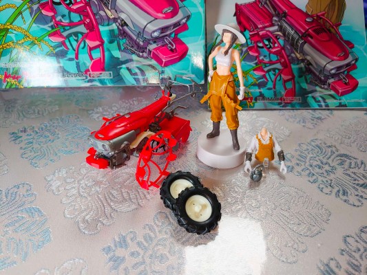 MF-28 Inaho with Honda耕运机 F90 水田车轮ver.