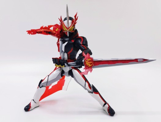 一番赏 S.H.Figuarts  假面骑士 A奖  假面骑士圣刃 勇气之龙 透明红