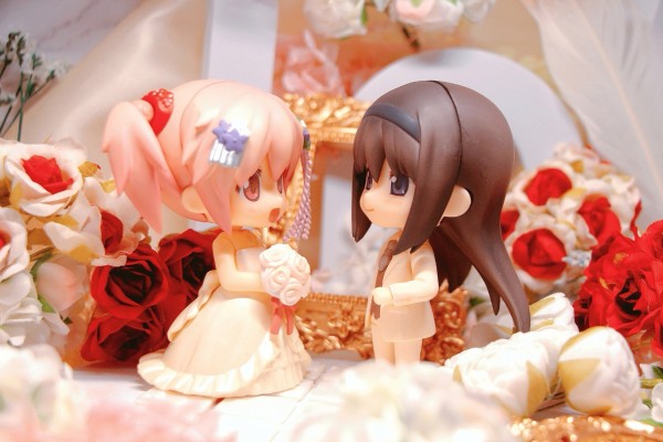 粘土人 #332 魔法少女小圆 鹿目圆香 舞妓Ver.