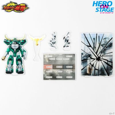 HERO ON STAGE/英雄的世界 假面骑士龙骑 假面骑士兵牛 与 枪炮巨牛