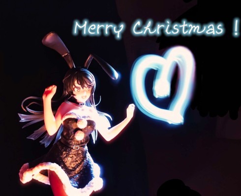 Corefu 青春猪头少年不会梦到兔女郎学姐 樱岛麻衣 黑色冬季兔女郎