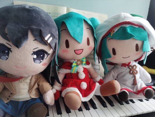 特别软绵绵玩偶 初音未来 圣诞节 2021