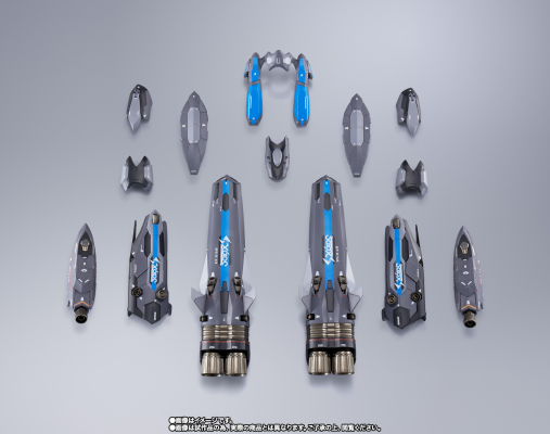 DX超合金  超时空要塞DELTA 绝对LIVE VF-31AX 卡伊洛斯 进阶型(疾风专用机) 专用超级零件套装