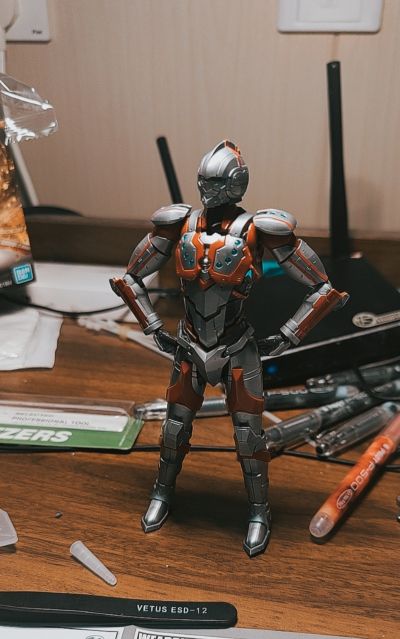 Figure-rise Standard 机动奥特曼  佐菲装甲-出击-