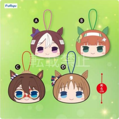 赛马娘 兽耳圆脸挂件1