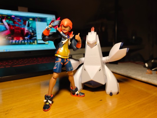 figma#SP-137 精灵宝可梦 剑/盾 奇巴纳&铝钢龙&洛托姆