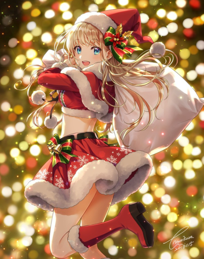 圣诞少女