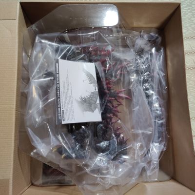 真的杰作系列 哥斯拉2000 千禧年 原型复制品 软胶版 哥斯拉商店限定 金属红