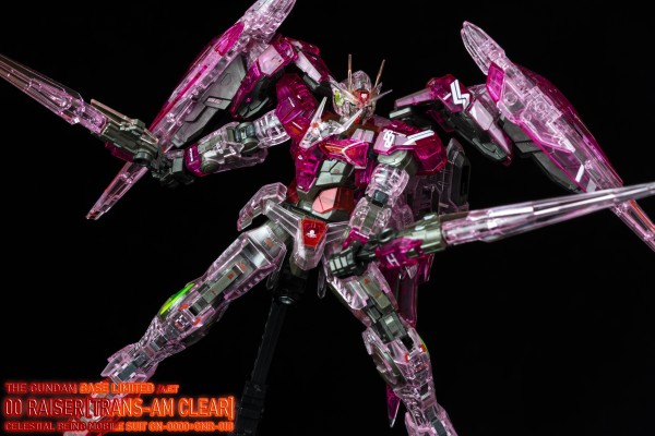 RG 机动战士高达00  GN-0000 + GNR-010 00强化模组 Transam GUNPLA EXPO 2020透明版