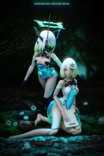 幻鬼机壳系列 001 荧 双人物形态套装