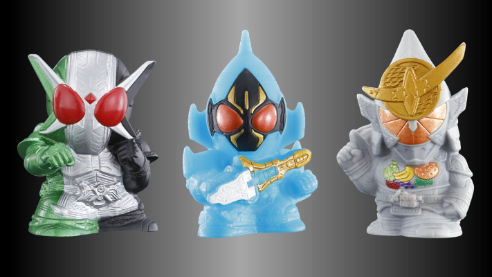 假面骑士指头公仔 最强形态集结