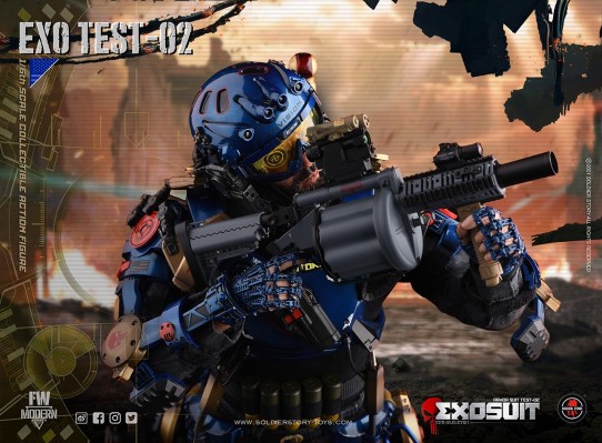 SS125 单兵外骨骼装甲服“原型机-02”