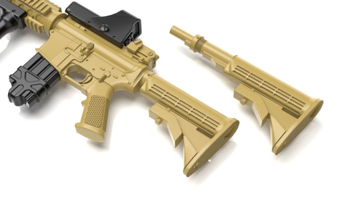 小军械库 LADF21 动画：少女前线 M4A1