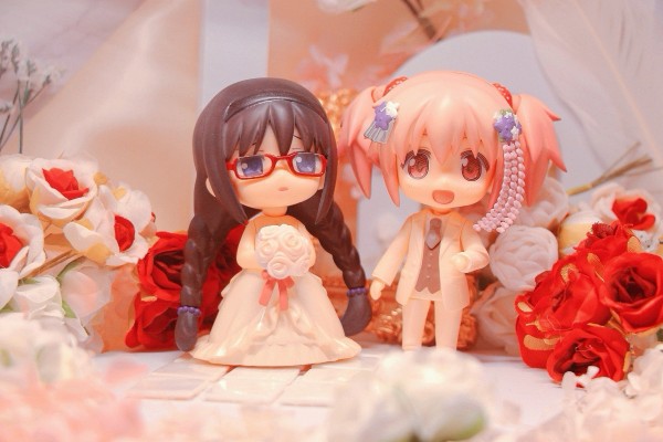 粘土人 #332 魔法少女小圆 鹿目圆香 舞妓Ver.