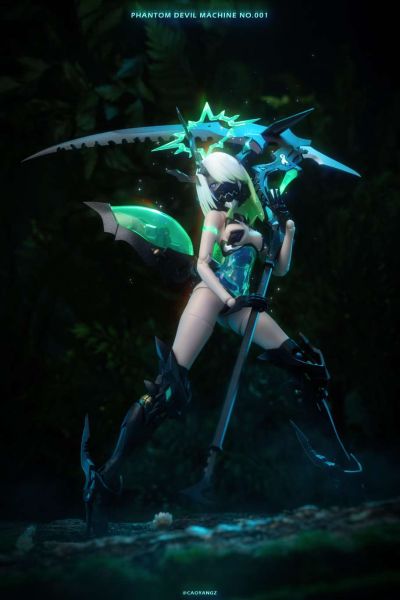 幻鬼机壳系列 001 荧 双人物形态套装