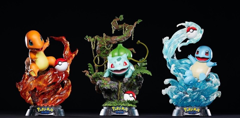 宝可梦收藏级雕像 精灵宝可梦  妙蛙种子